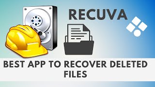 How to recover the files deleted  Recuva  Files Deleted [upl. by Aracal]