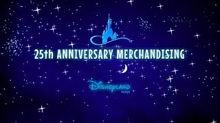 25th Anniversary Merchandising  Disneyland Paris [upl. by Ecirtel]