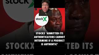 STOCKX GOT EXPOSED FOR SELLING FAKES😭❌ sneaker shoes [upl. by Ynattirb]