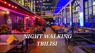 NIGHT WALKING TOUR 2024  TBILISI  GEORGIA [upl. by Rramaj]