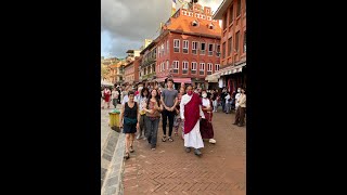 Nepal pilgrimage and retreat with Drupön Lama Karma October 2024 Pharping part [upl. by Cacka953]