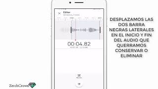 Como editar audios grabados sin Apps en dispositivos HUAWEI ANDROID 2022 [upl. by Meela195]