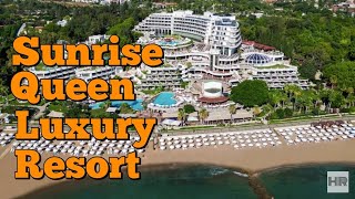 SUNRISE QUEEN LUXURY RESORT 5  Side Turkey 🇹🇷 [upl. by Noak]