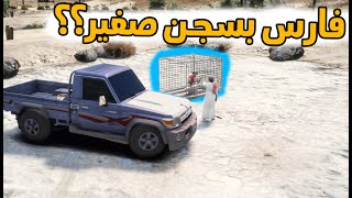 الشاص السحري الفزعه لفارس من اصغر سجن بقراند سجن كلاب؟؟؟GTAV [upl. by Chuch]