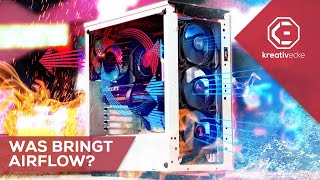 SO WICHTIG ist AIRFLOW für EUREN GAMING PC Wie viele Lüfter braucht man WasBringtEigentlich 3 [upl. by Kabob]