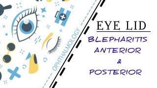 EYELID LECTURE4 ANTERIOR amp POSTERIOR BLEPHARITIS [upl. by Fischer]