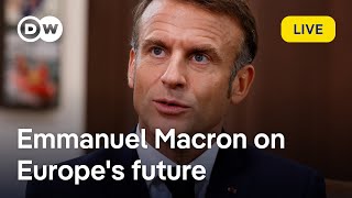 Live Emmanuel Macron on Europe’s role in a multipolar future  Berlin Global Dialogue [upl. by Walling]