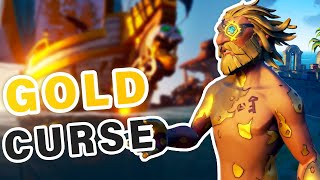 I Finally Got the GOLD CURSE from the Shores of Gold ► Sea of Thieves [upl. by Denman]