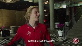 Canadas bestever Davis Cup squad wants to wish you the happiest of holidays [upl. by Enytnoel]