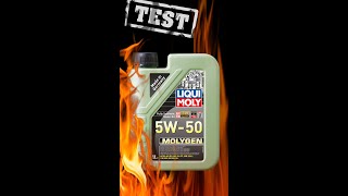 Liqui Moly Molygen 5W50 Jak czysty jest olej silnikowy shorts [upl. by Ailesor]