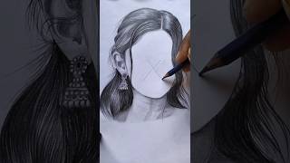 Easy face Drawing for beginners 🔥✍️ art artist cartoon drawing satisfying shorts ytshorts [upl. by Reklaw]