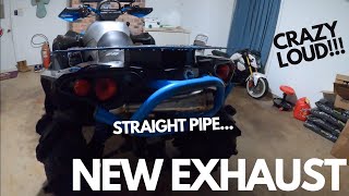 Installing the Empire Megaphone on the Renegade 1K  Loudest Exhaust on the Market  Vlog [upl. by Cherie]