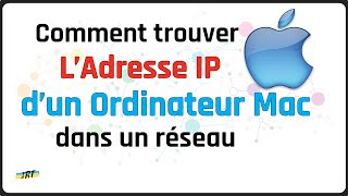 Comment trouver ladresse IP dun ordinateur Mac MacBook iMac [upl. by Notlrac]