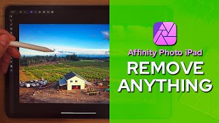 How to Remove ANYTHING in Affinity Photo iPad [upl. by Boor349]