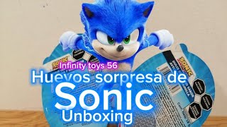 UNBOXING 2 HUEVOS SORPRESA DE SONIC 🙀🙀🙀🎉🎉 [upl. by Silvie]