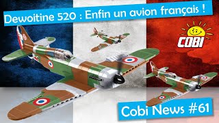 COBI NEWS 2021 61  Un Dewoitine D520 nouvel avion français  Compatible Lego WW2 [upl. by Bello]