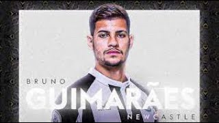 Bruno Guimarães debut Newcastle vs Everton [upl. by Oderf]