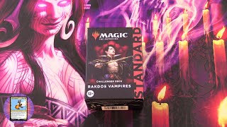 2022 Challenger Deck Rakdos Vampires Unboxing [upl. by Neelyar]