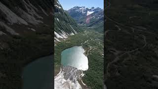 Heartpounding dive into Norway glacier waters [upl. by Airotciv]