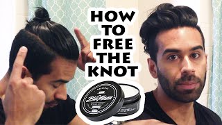 How to style a long undercut  Mens hairstyling tutorial [upl. by Laden]