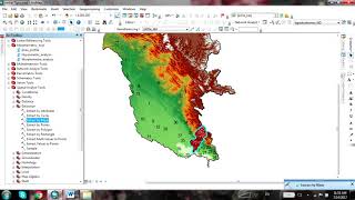 Morphometric analysis of sub basin [upl. by Ardnala]