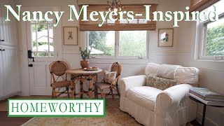 Tour Stunning Nancy MeyersInspired Homes [upl. by Yriek895]