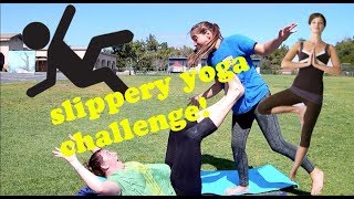 slippery yoga challenge [upl. by Imefulo]