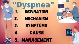 What is Dyspnea  dyspnoea shortness of breath or breathlessness or breathing disorder [upl. by Prissie]