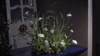 ENG CC음악과 함께하는 내추럴 꽃꽂이 힐링영상 Natural Flower Arrangement with MusicHealing [upl. by Ase]