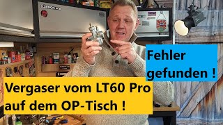 Problem Vergaser vom LangTuning LT 60 Pro Zylinder auf dem OPTisch  Fehler gefunden [upl. by Waters783]