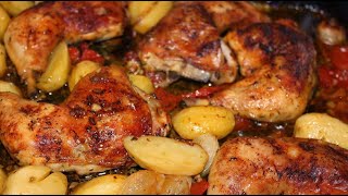 FRANGO ASSADO COM BATATAS E MAIONESE [upl. by Normie]