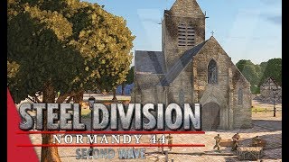 Take Me To Church Steel Division Normandy 44 Gameplay SainteMèreÉglise 3v3 [upl. by Aber]