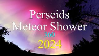 Perseids Meteor Shower 2024 in 360 [upl. by Attayek]