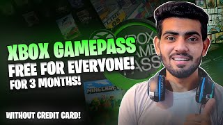 XBOX Game Pass FREE For 3 Months For Everyone🤯🔥 [upl. by Leeland]