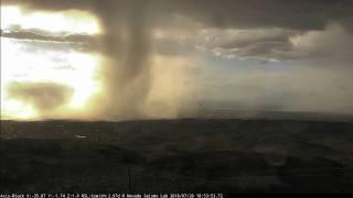 By popular demand a microburst near Henderson NV as seen from Black Mt at 650 PM [upl. by Ha499]