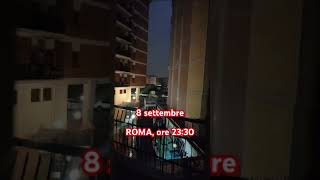 SPETTACOLARE TEMPORALE SU ROMA previsionideltempo 8 Settembre 2024 [upl. by Holman]