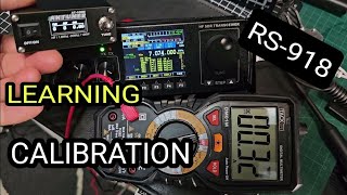 RS918  LEARNING CALIBRATION [upl. by Arehs]