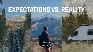 VAN LIFE Expectations vs Reality  The Truth About Life on the Road [upl. by Kung]