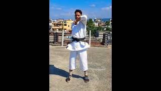 Karate mawashi Hizate Defence viralshortsvideokarate [upl. by Pascha]