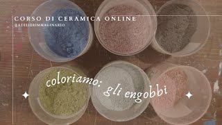 Ceramica e colori tutto ciò che devi sapere sugli engobbi Decorazione [upl. by Nahtnamas]