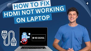 2023 NEW How to Fix HDMI Not Working on Laptop Windows [upl. by Notnilc]