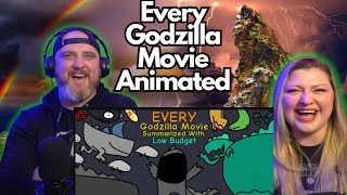 Every Godzilla Movie Summarized In Low Budget BreezerTheWeezer  HatGuy amp gnarlynikki React [upl. by Asital]