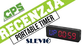 recenzja SLEVIO Portable Timer  niedrogi kompaktowy i przenośny zegar treningowy  napisy PLENG [upl. by Tavi53]