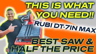 Impressive New Tile Saw DT7IN MAX by Rubi Tools [upl. by Neliac]