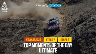 Ultimate Top moments  Stage 7  Dakar2024 [upl. by Lleryd]