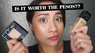 Maybelline Fit Me Matte and Poreless Review Philippines  Thats So Nik [upl. by Ahseiyn]