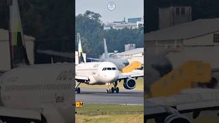 volaris aviation aircraftvideos aeropuertolaaurora planespotting landing airlines [upl. by Richardo]