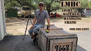 Light Material Handling Crane  Unboxing amp Setup [upl. by Halac776]