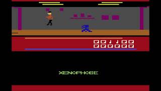 Xenophobe Atari 2600 Review [upl. by Aicemat898]