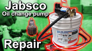 Repairing a water damaged Jabsco 178002000 oil bucket [upl. by Yelroc]